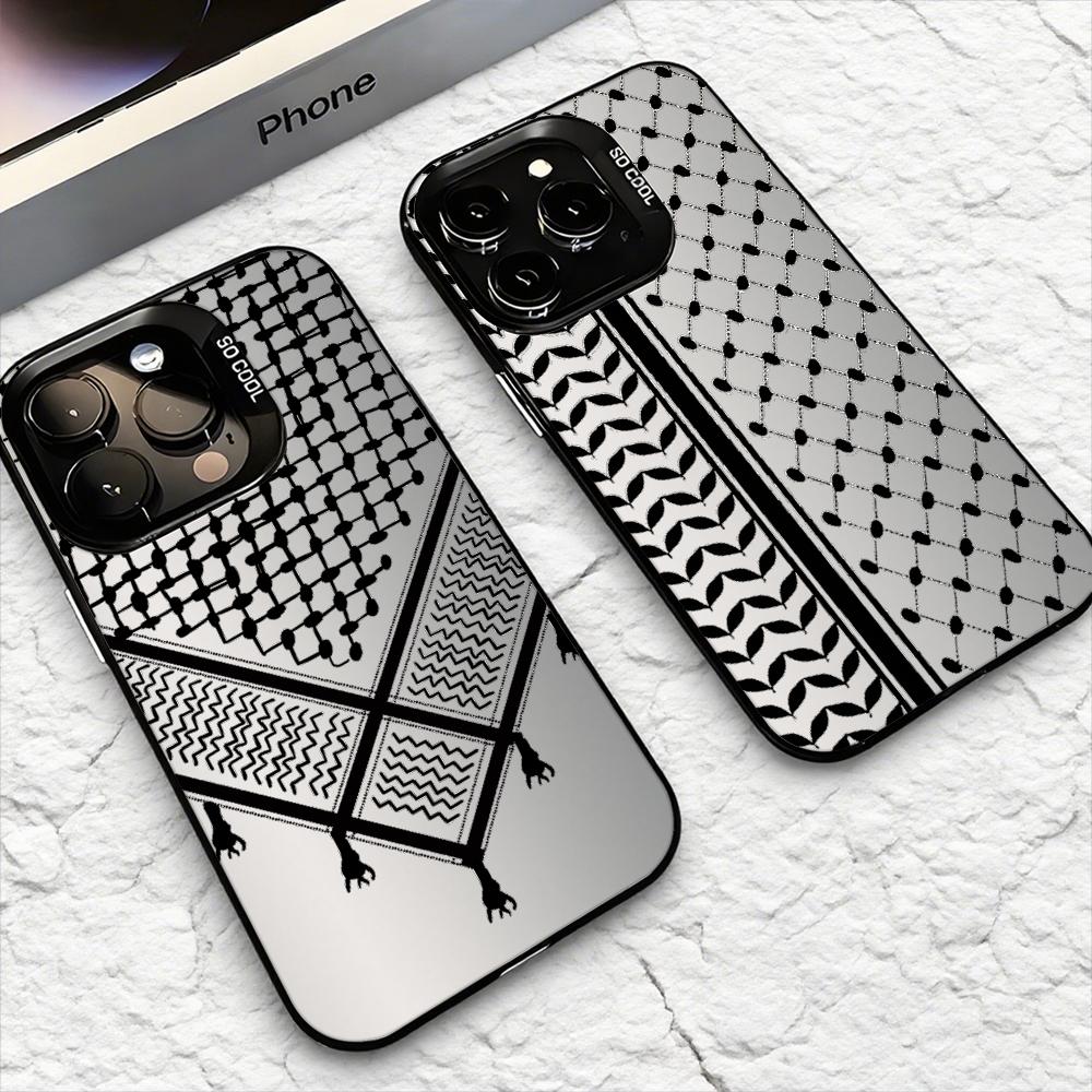 Phone Cases For Iphone 13 - Casing Ponsel Keffiyeh Palestina Untuk IPhone