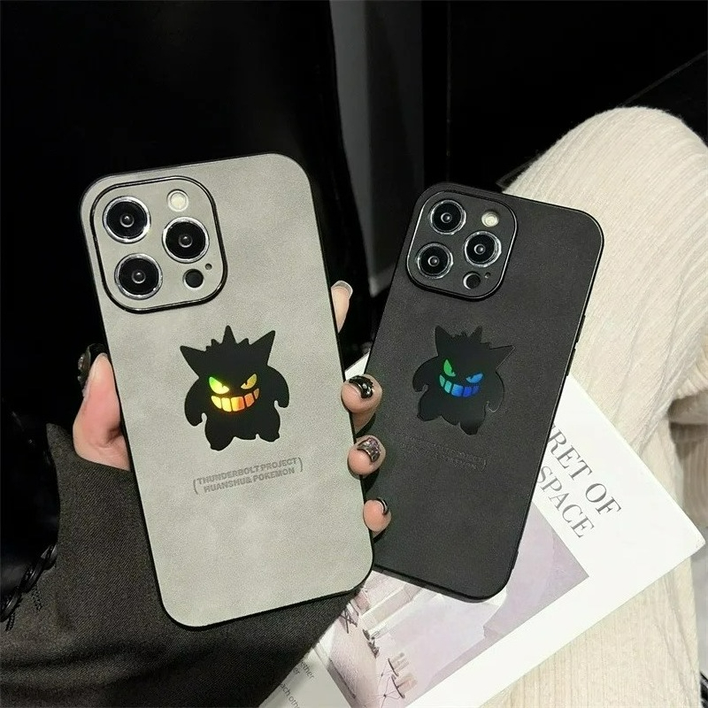 Phone Cases Like Loopy - Casing HP Kulit Tekstur Laser Kartun