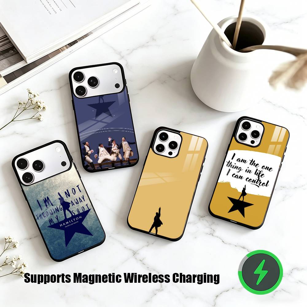 Phone Cases Hamilton - Casing Ponsel H-Hamilton Musical Lyrics Untuk