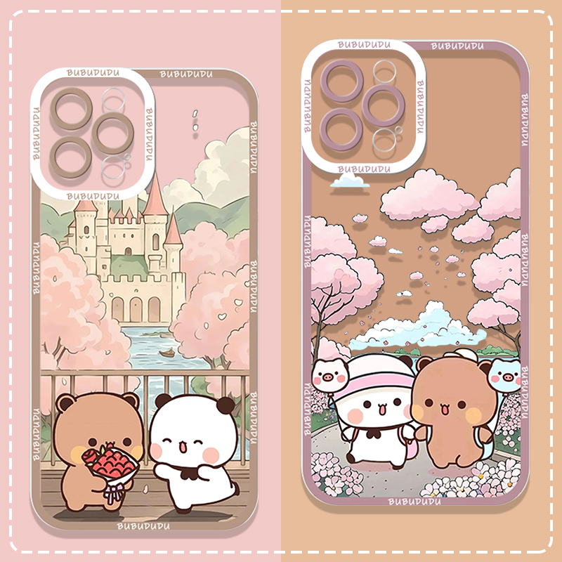 Phone Cases For Samsung - Casing Ponsel Transparan Pasangan BUBU DUDU
