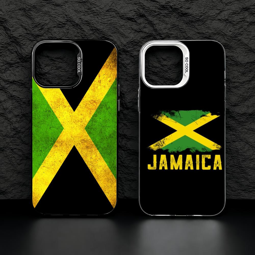 Phone Cases Jamaica - Casing Ponsel Bendera Jamaika untuk iPhone