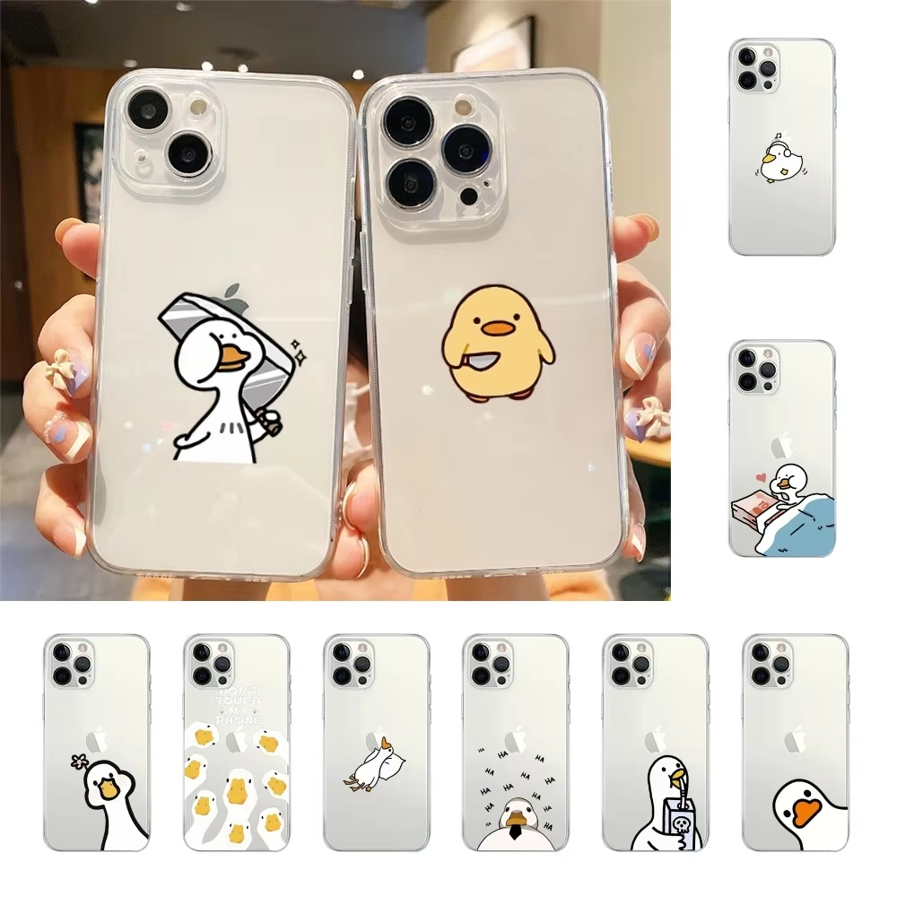 Phone Cases Quirky - Casing ponsel bebek lucu, casing pelindung