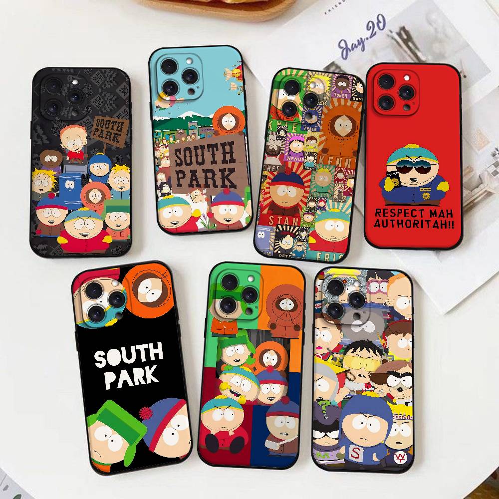 Phone Cases Quirky - Casing HP Kartun Lucu S-South-P-Park Untuk