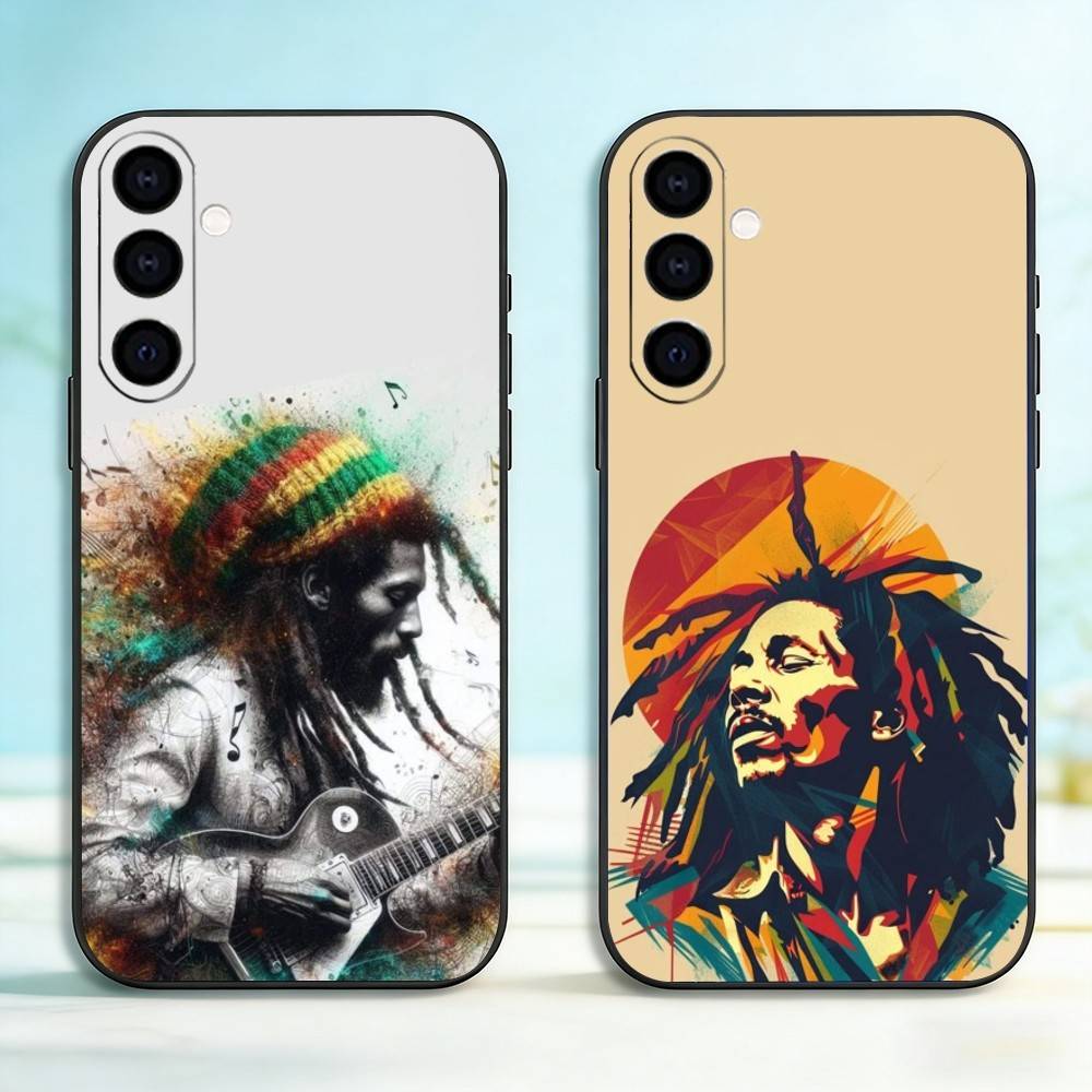 Phone Cases Jamaica - Casing Ponsel J-Jamaica Bob M-marley Lion