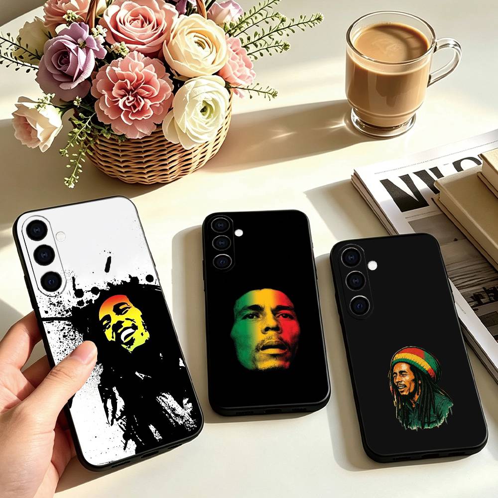 Phone Cases Jamaica - Casing Ponsel J-Jamaica Bob M-Marley Lion