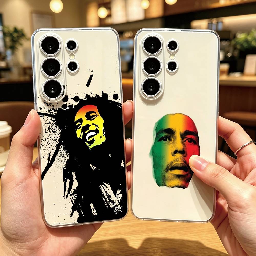 Phone Cases Jamaica - Casing Ponsel J-Jamaica Bob M-Marley Lion