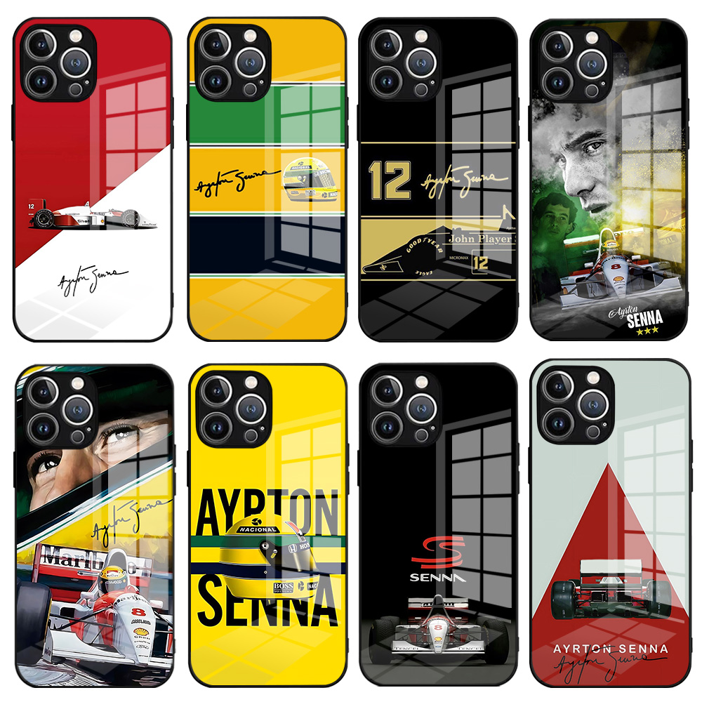 Phone Cases Like Loopy - Casing Ponsel Ayrton Senna F1 untuk