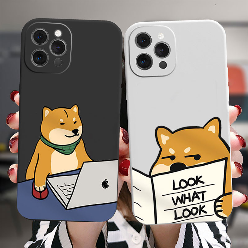 Phone Cases Quirky - Casing HP Lucu Motif Shiba Inu