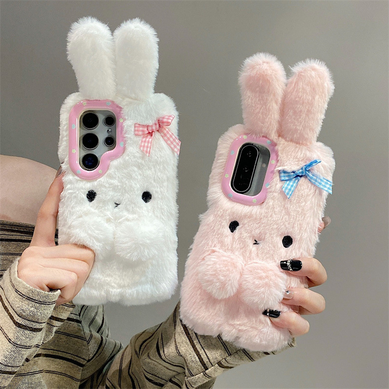 Phone Cases For Samsung - Koren 3D Kartun Pita Telinga Kelinci