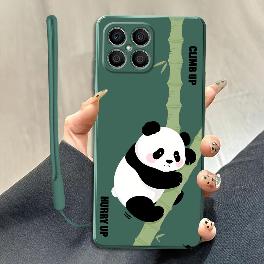 Phone Cases Honor - Casing Penutup Ponsel Funda Lembut Panda