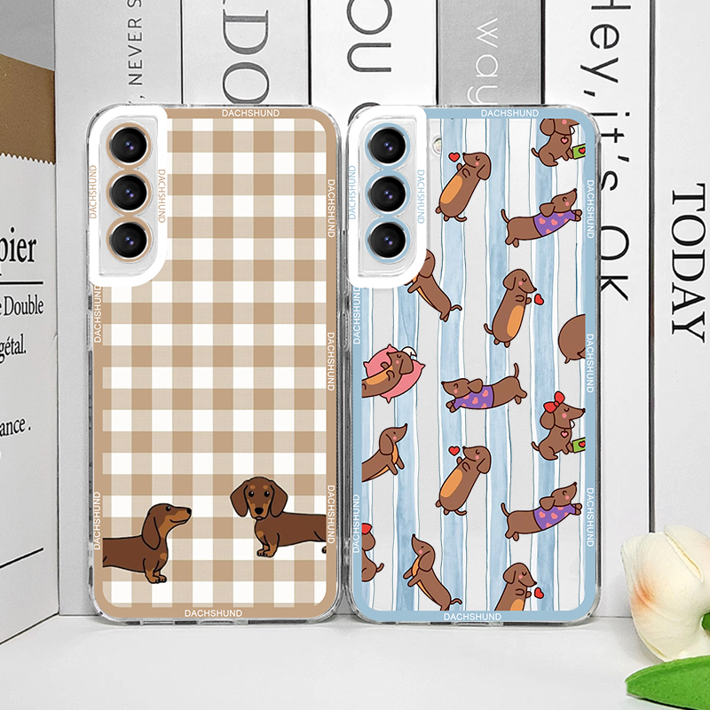 Phone Cases For Samsung - Casing Ponsel Anjing Sosis Lucu untuk