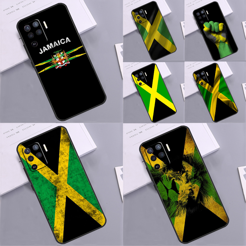 Phone Cases Jamaica - Casing Ponsel Bendera Jamaika untuk Oppo