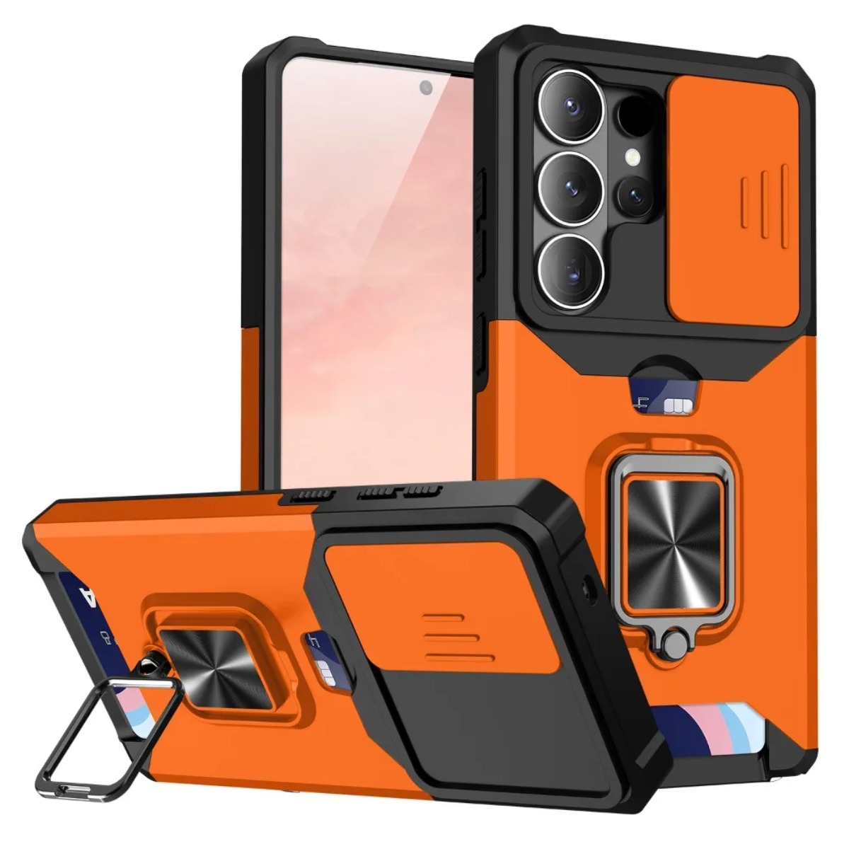 Phone Cases That Hold Cards - Casing Ponsel dengan Slot Kartu, Ring