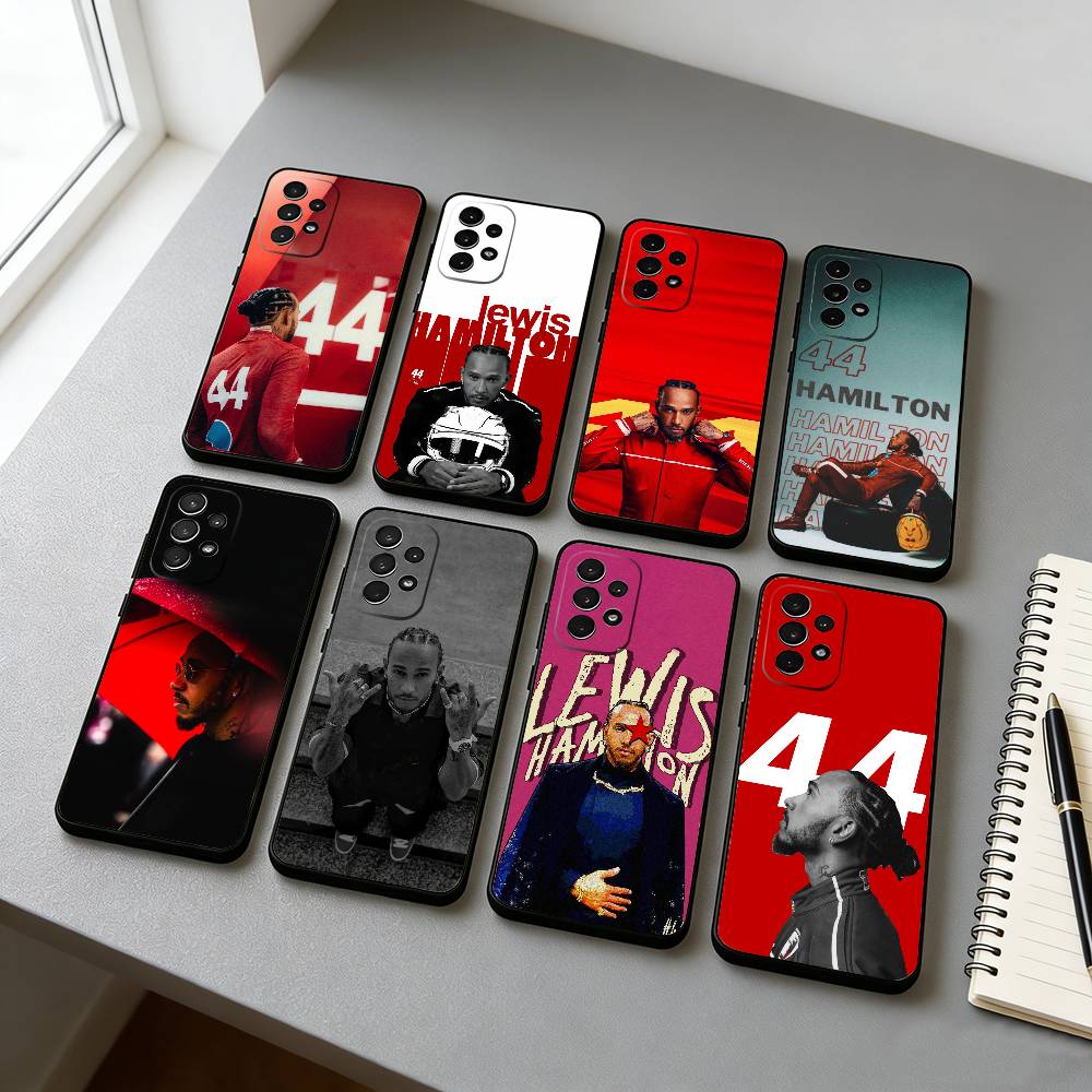 Phone Cases Hamilton - L-Lewis H-Hamilton 44 Racer Casing Ponsel