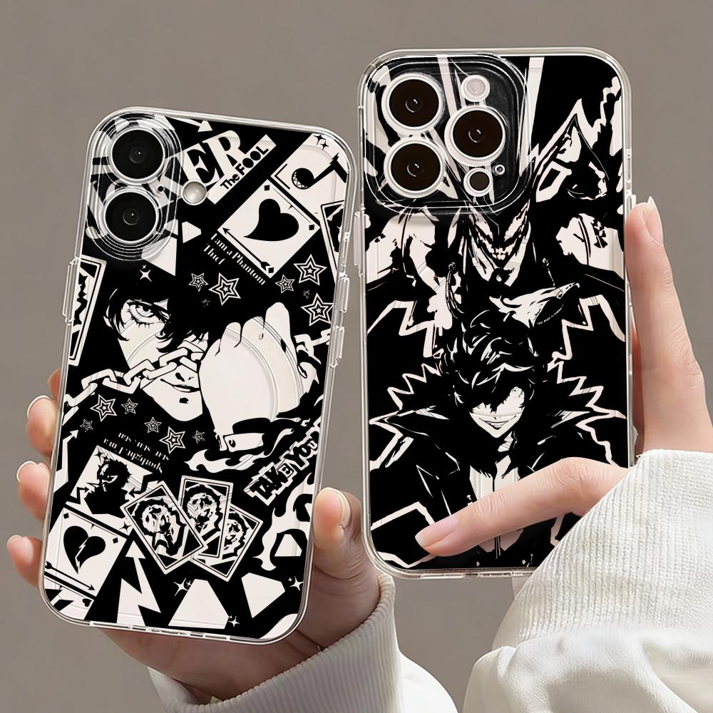 Phone Cases For Iphone 13 - Casing Ponsel Game P-Persona 5, Casing
