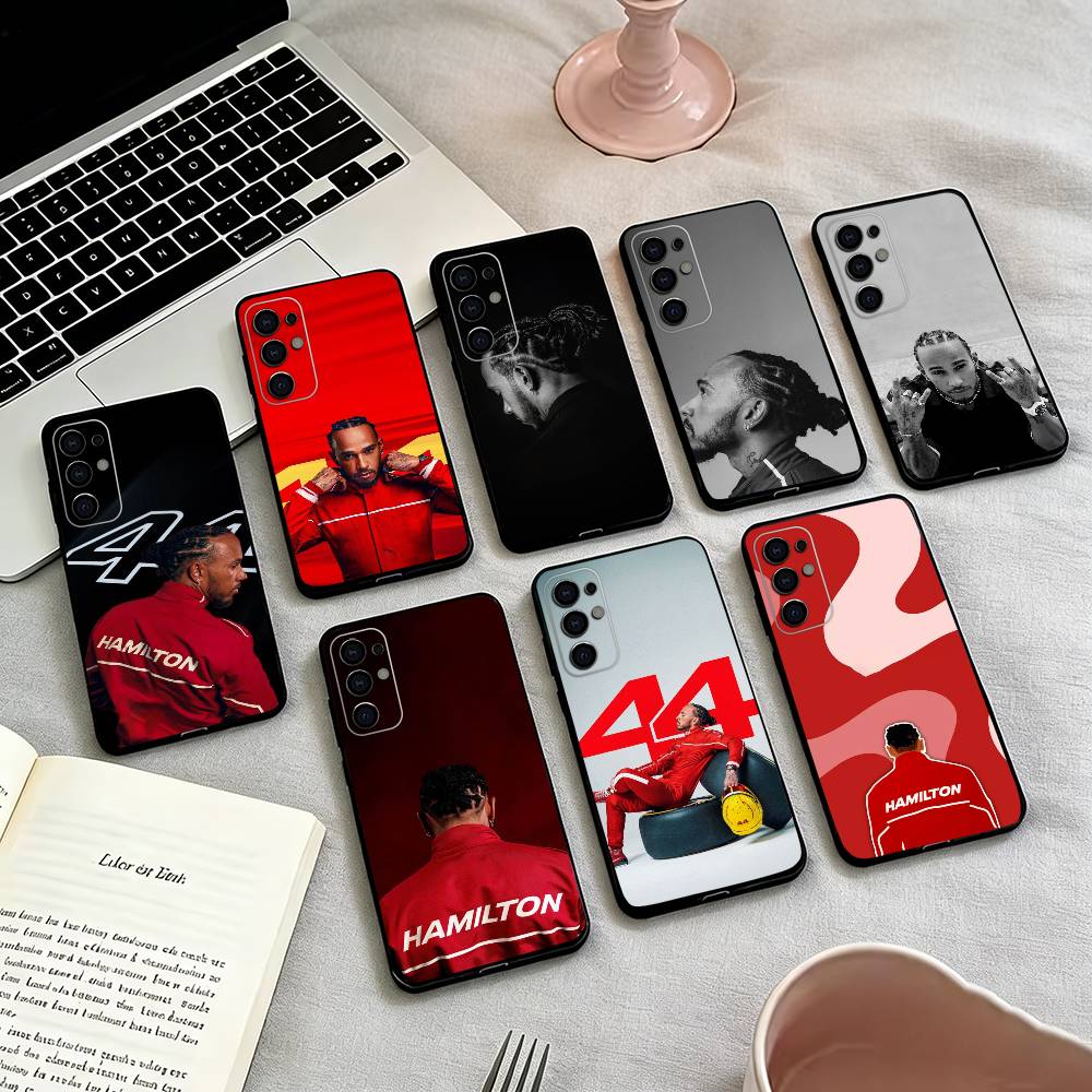 Phone Cases Hamilton - 44 L-Lewis-L H-Hamilton-H Casing Ponsel Silikon