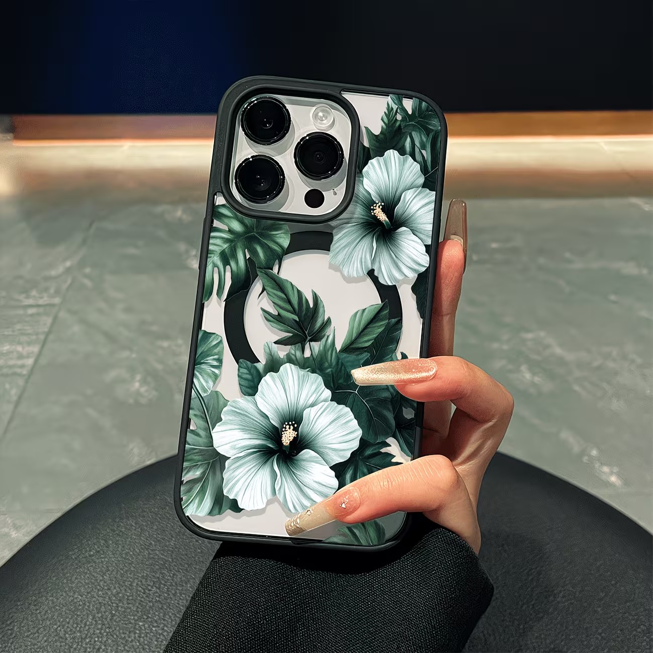 Phone Cases Like Loopy - Casing Ponsel Motif Bunga Hijau Untuk
