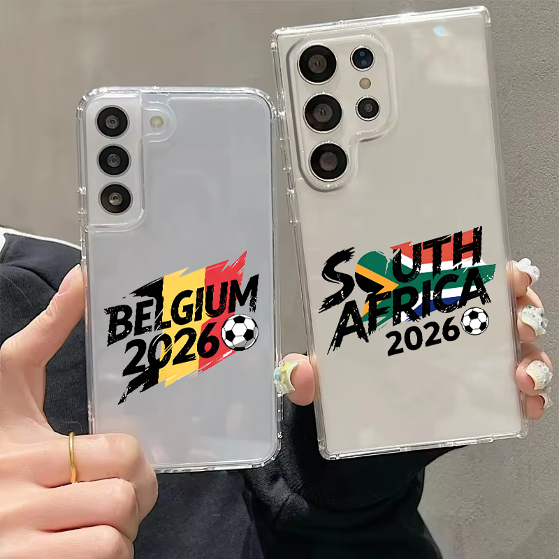 Phone Cases South Africa - Casing HP Transparan Belgia 2026 Juara