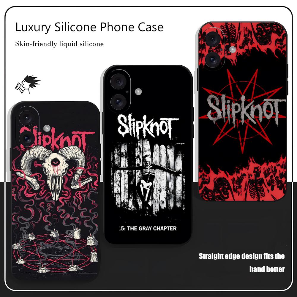 Phone Cases For Iphone 13 - Casing Ponsel Band Populer S-slipknot untuk
