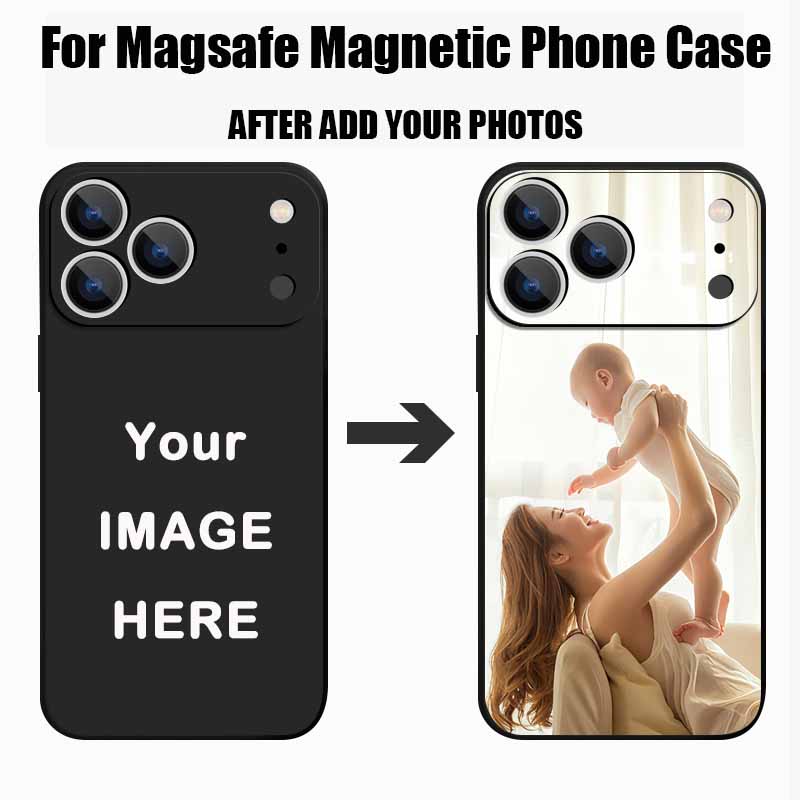 Phone Cases With Pictures - Casing Ponsel Foto Kustom Magnetik untuk