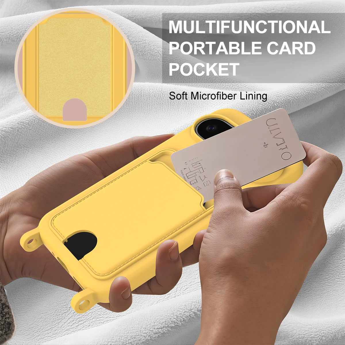 Casing Ponsel Silikon Cair Lem - Phone Cases That Hold Cards ulasan dan harga