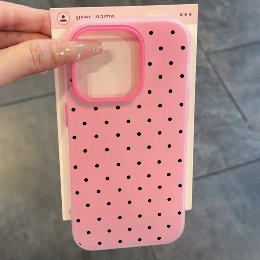 Casing Minimalis Motif Polka D - Phone Cases Samsung S25 ulasan dan harga