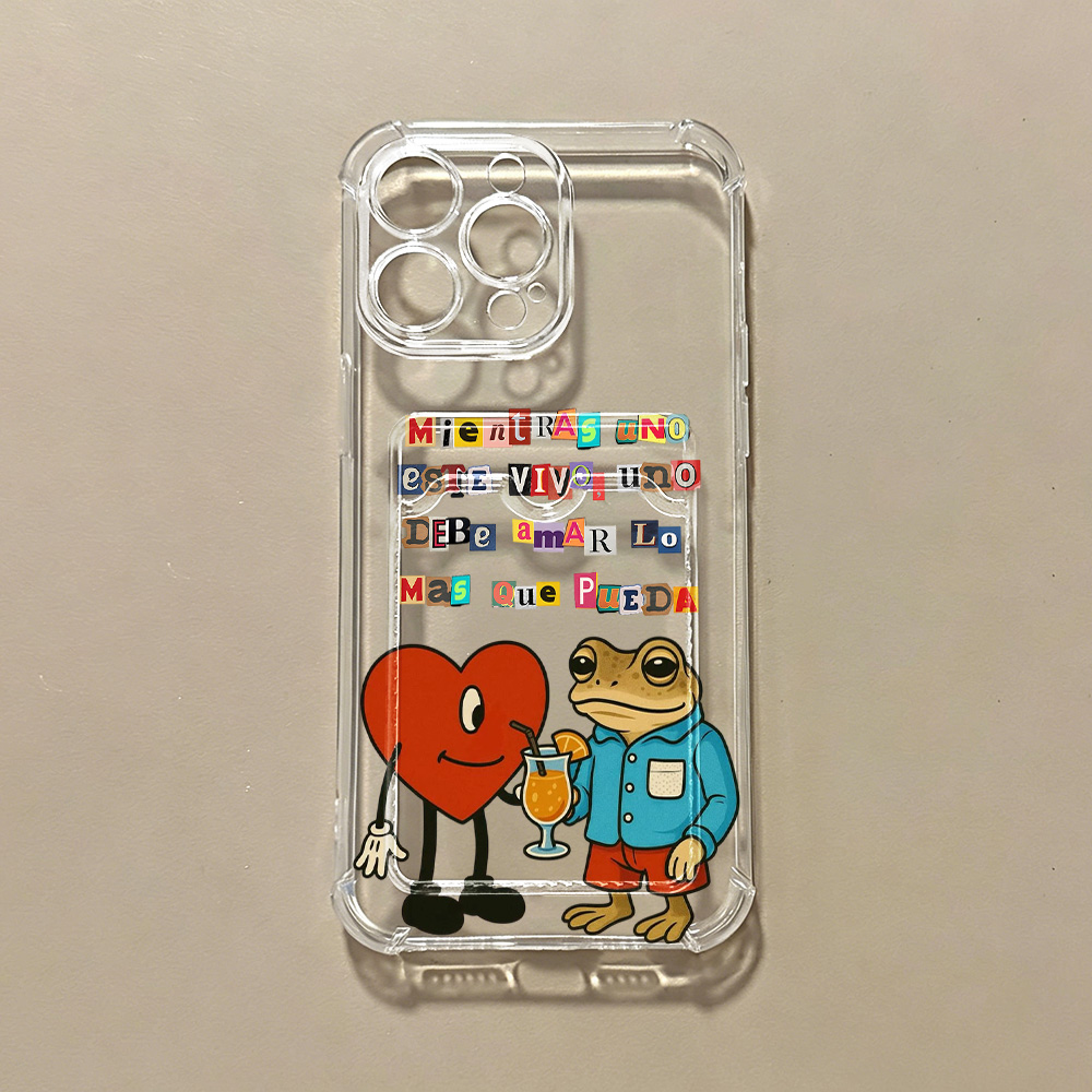 Casing Ponsel Kartu Seni Bad B - Phone Cases That Hold Cards ulasan dan harga
