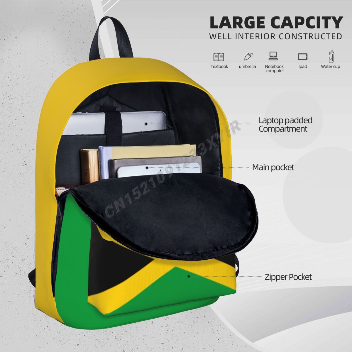 Ransel Uniseks Tas Sekolah Jah - Phone Cases Jamaica ulasan dan harga