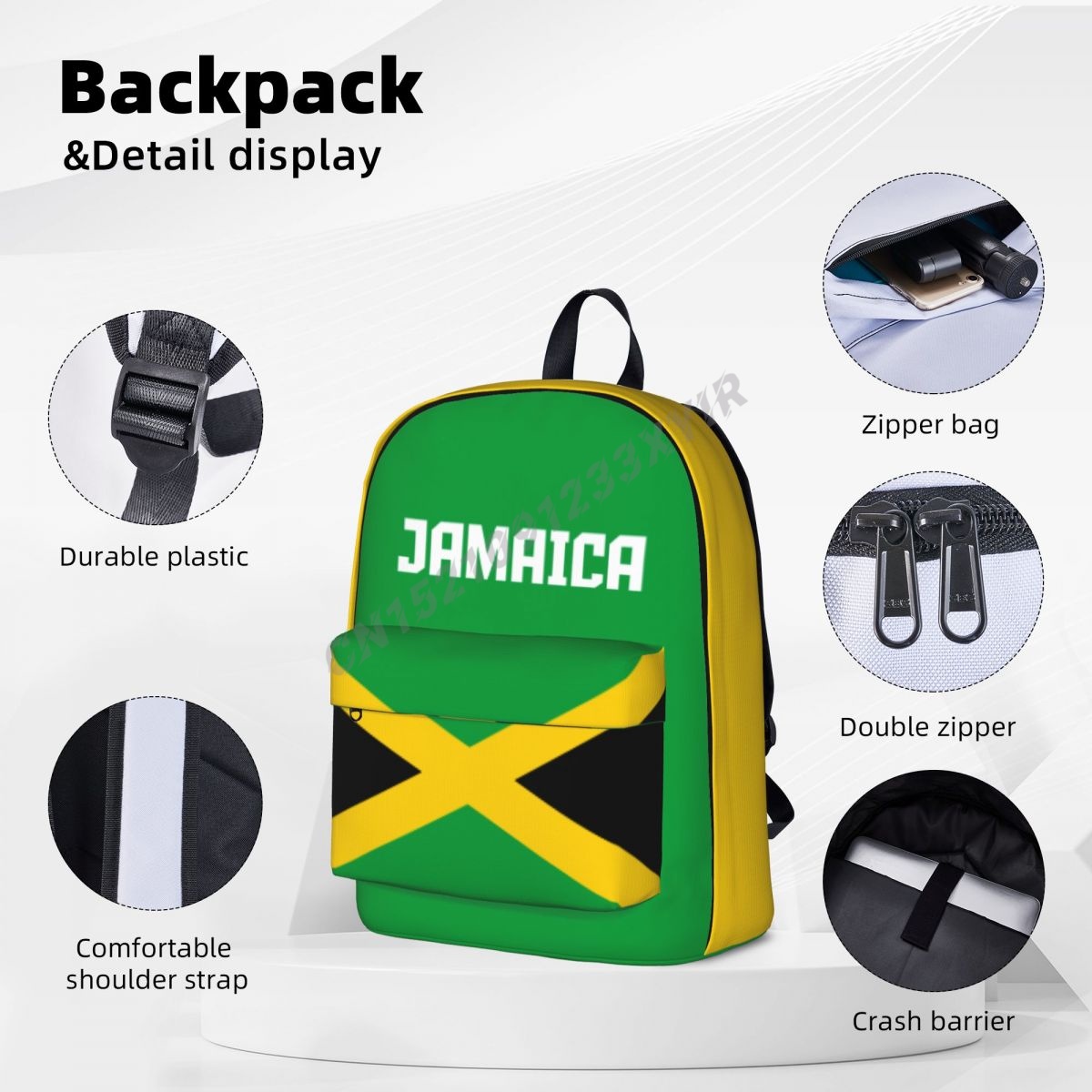 Ransel Uniseks Tas Sekolah Jah - Phone Cases Jamaica ulasan dan harga