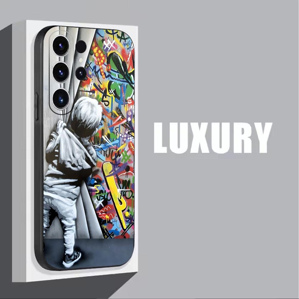 Casing Ponsel Seni Grafiti Ban - Phone Cases Samsung S25 ulasan dan harga
