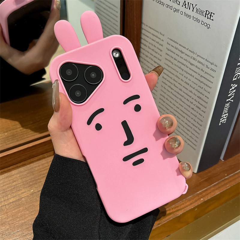 Casing HP Kelinci Emoji Kartun - Phone Cases Quirky ulasan dan harga