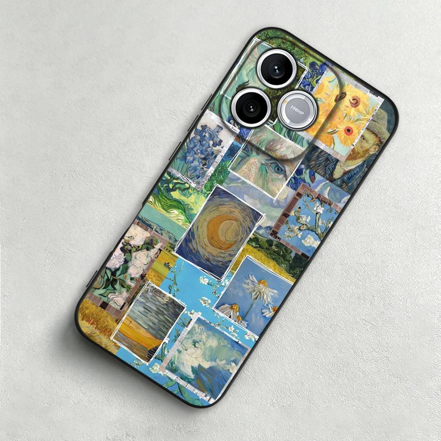 Casing Kolase Lukisan Van Gogh - Phone Cases Honor ulasan dan harga