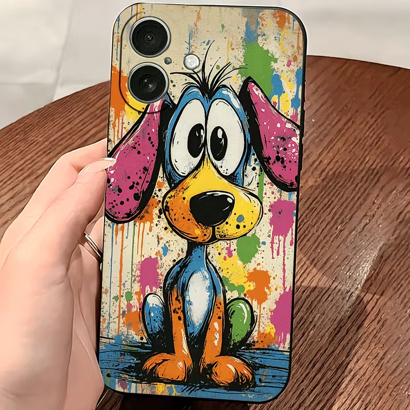 Casing HP TPU Motif Anjing War - Phone Cases Like Loopy ulasan dan harga