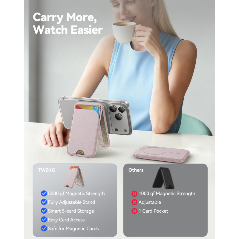 Dompet Penyangga Ponsel MagSaf - Phone Cases That Hold Cards ulasan dan harga