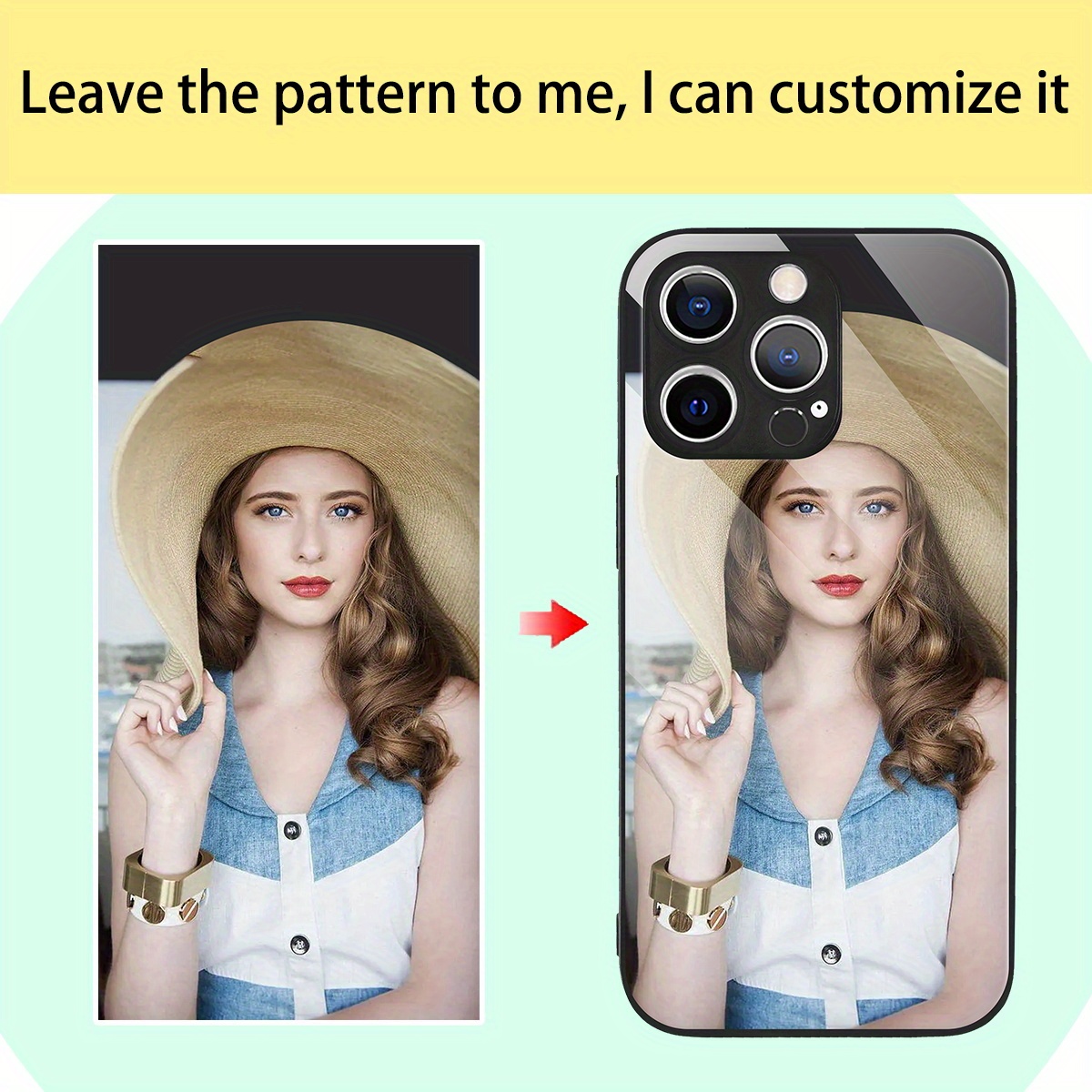 Casing Kaca Cermin Foto Kustom - Phone Cases With Pictures ulasan dan harga