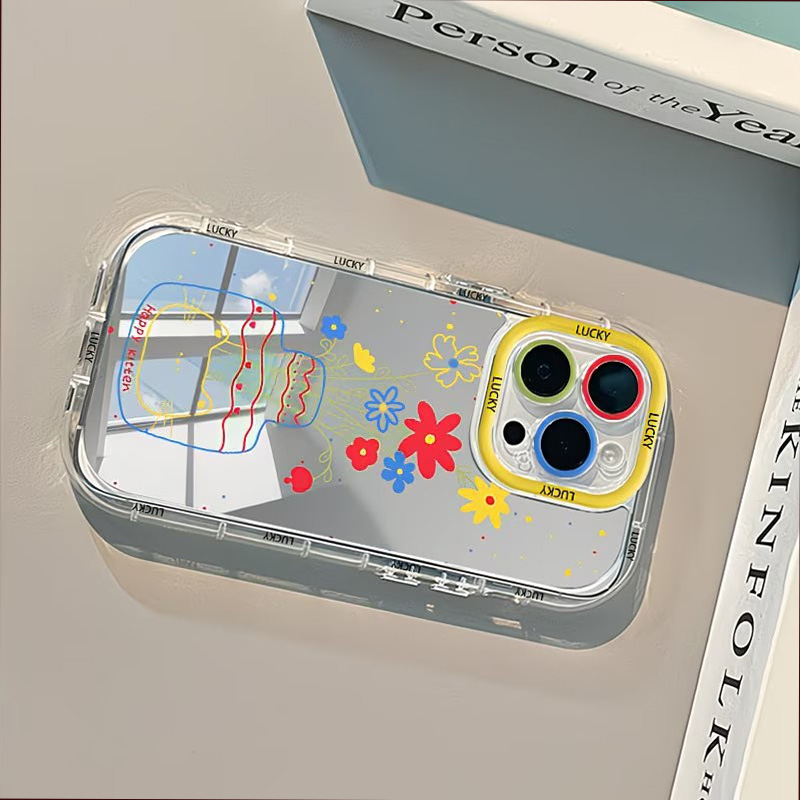 Casing Ponsel Cermin Desain Va - Phone Cases Like Loopy ulasan dan harga