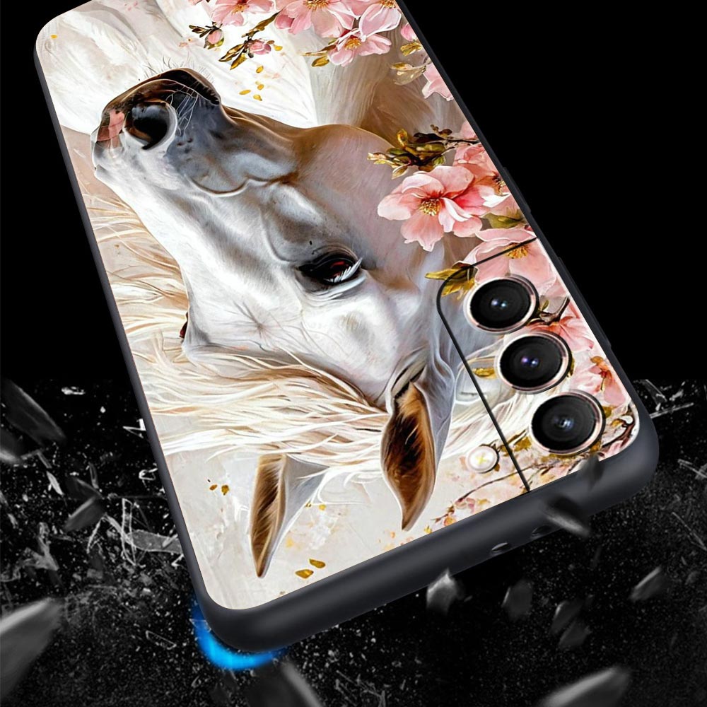 Casing Ponsel Kuda Hitam Putih - Phone Cases Horse ulasan dan harga