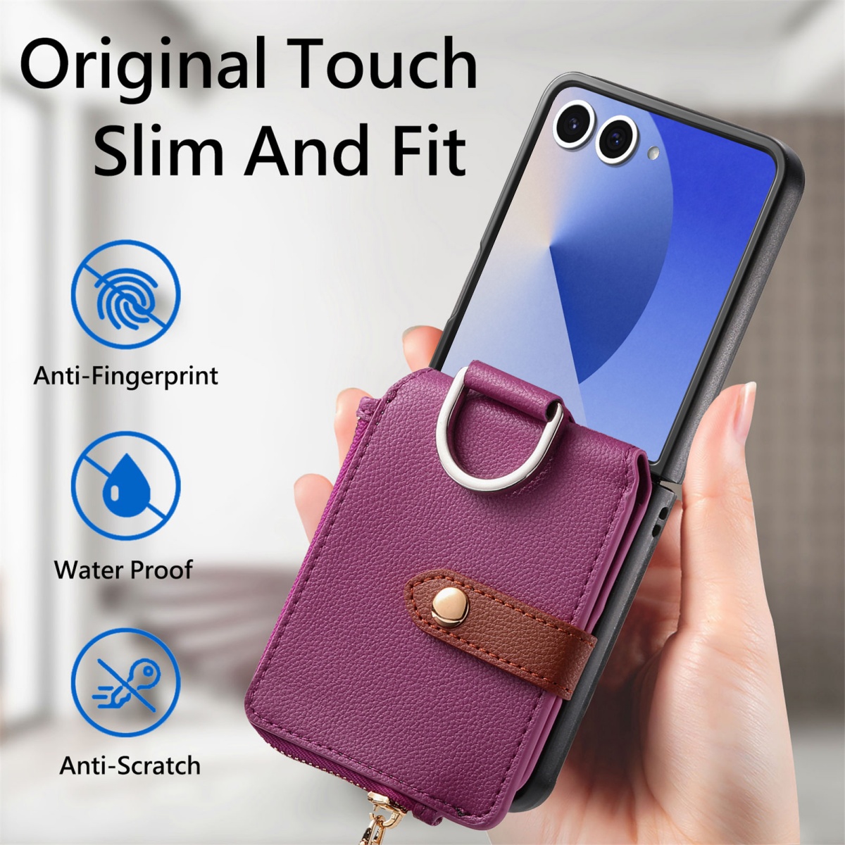 Casing Ponsel Tempat Kartu Mew - Phone Cases That Hold Cards ulasan dan harga