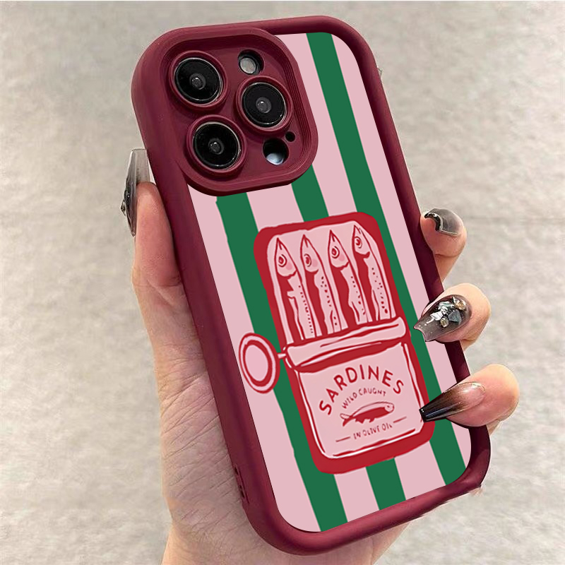 Casing HP Bergaris Retro Kalen - Phone Cases Quirky ulasan dan harga