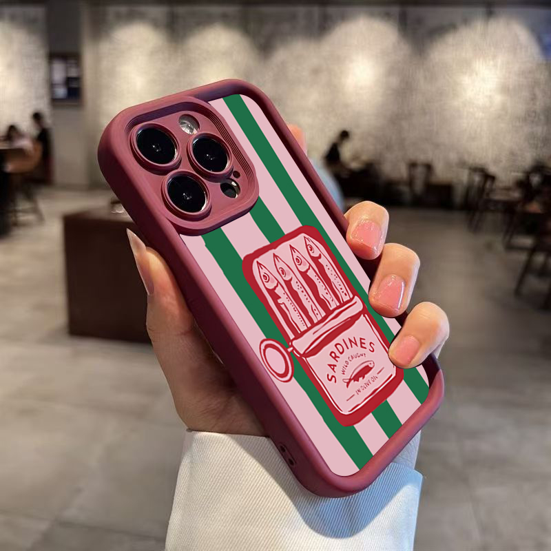 Casing HP Bergaris Retro Kalen - Phone Cases Quirky ulasan dan harga