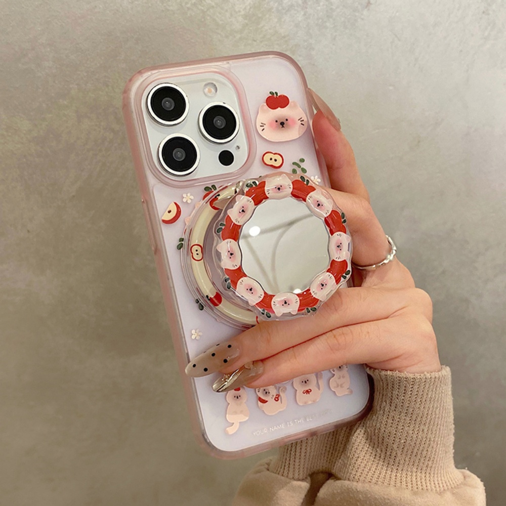 Apple Kitty Lucu Korea untuk P - Phone Cases Quirky ulasan dan harga