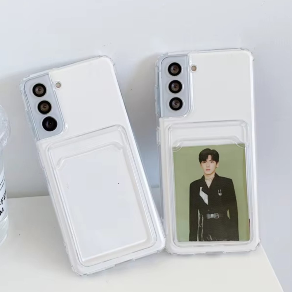Casing Ponsel Transparan Silik - Phone Cases That Hold Cards ulasan dan harga