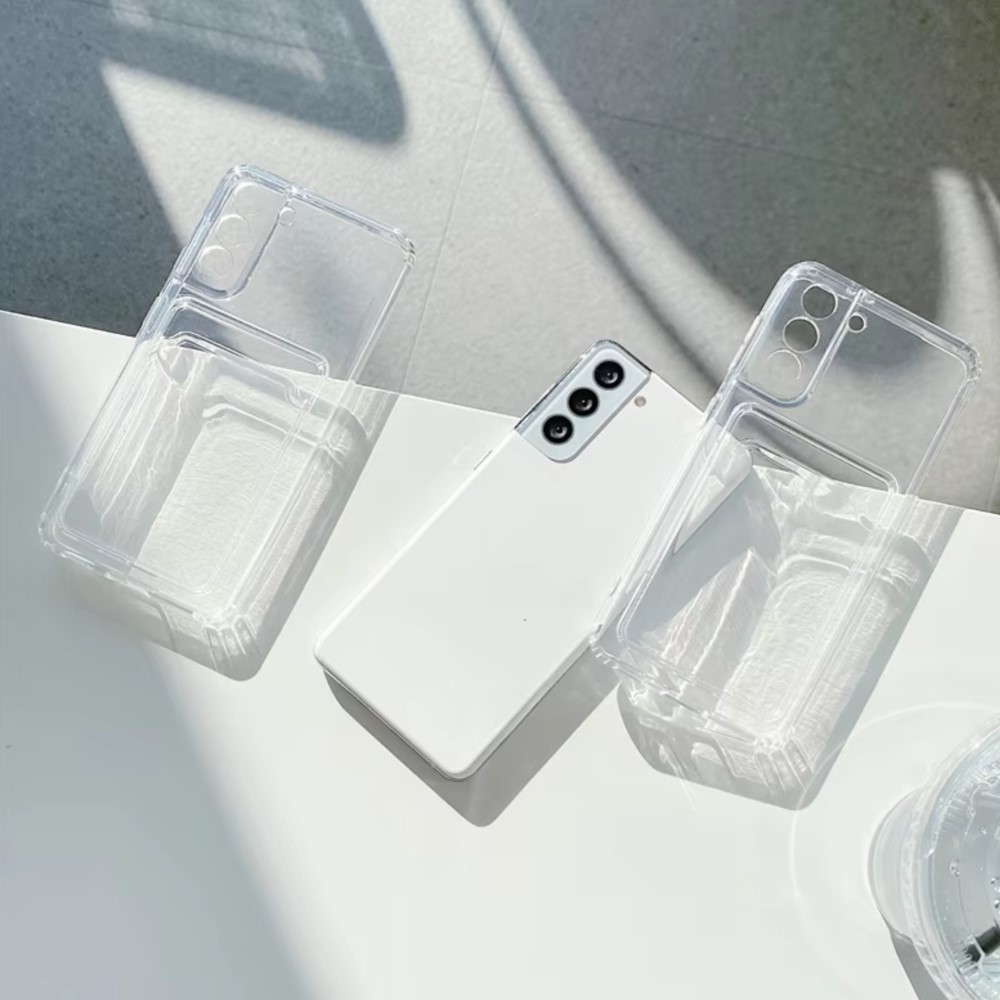 Casing Ponsel Transparan Silik - Phone Cases That Hold Cards ulasan dan harga